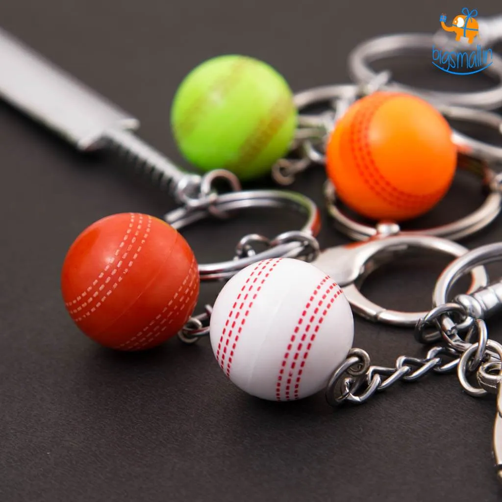 Cricket Metallic Keychain