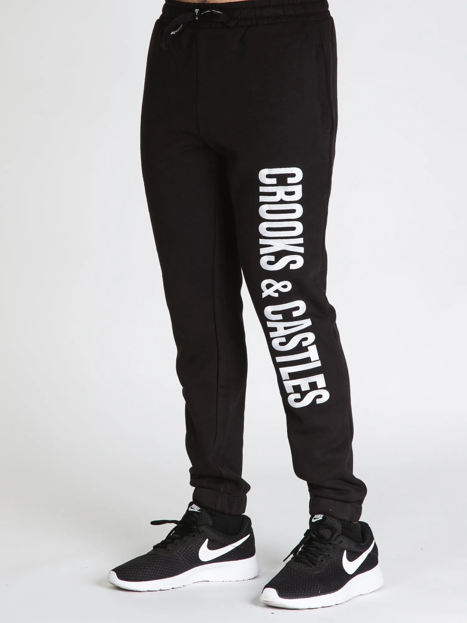 CROOKS & CASTLES KUSHDANA VERT SWEATPANT  - CLEARANCE