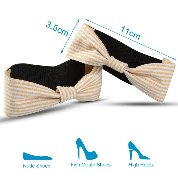 Detachable PU Leather Bow Shoe Strap Band