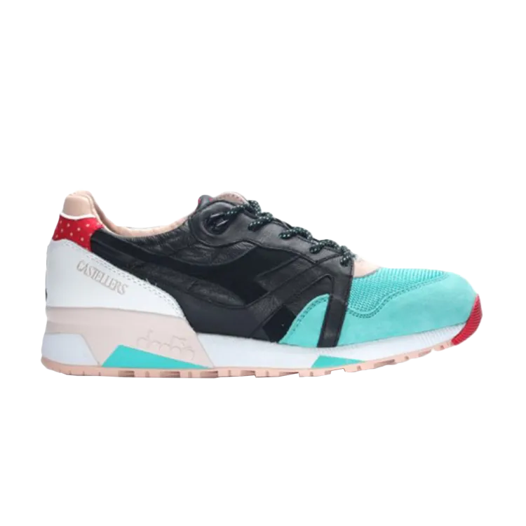 Diadora LimitEDitions x N9000 'Castellers' sneakers, black