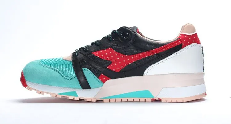 Diadora LimitEDitions x N9000 'Castellers' sneakers, black