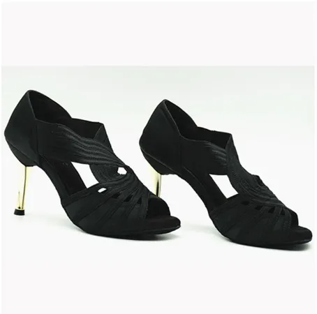 Double-Layer Latin Dance Shoes for Women