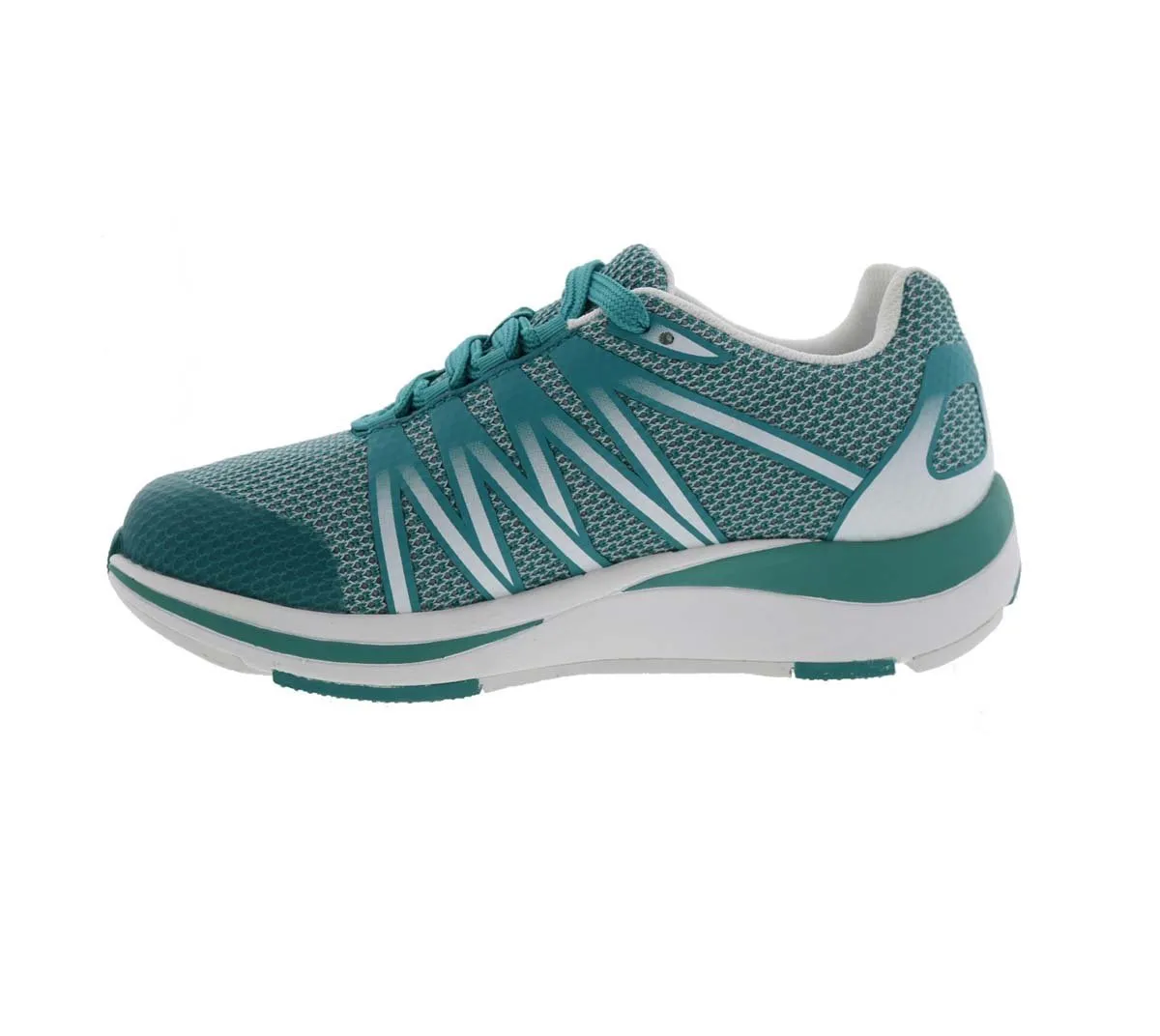 Drew Balance Women's Sneaker In Green Mesh Combo