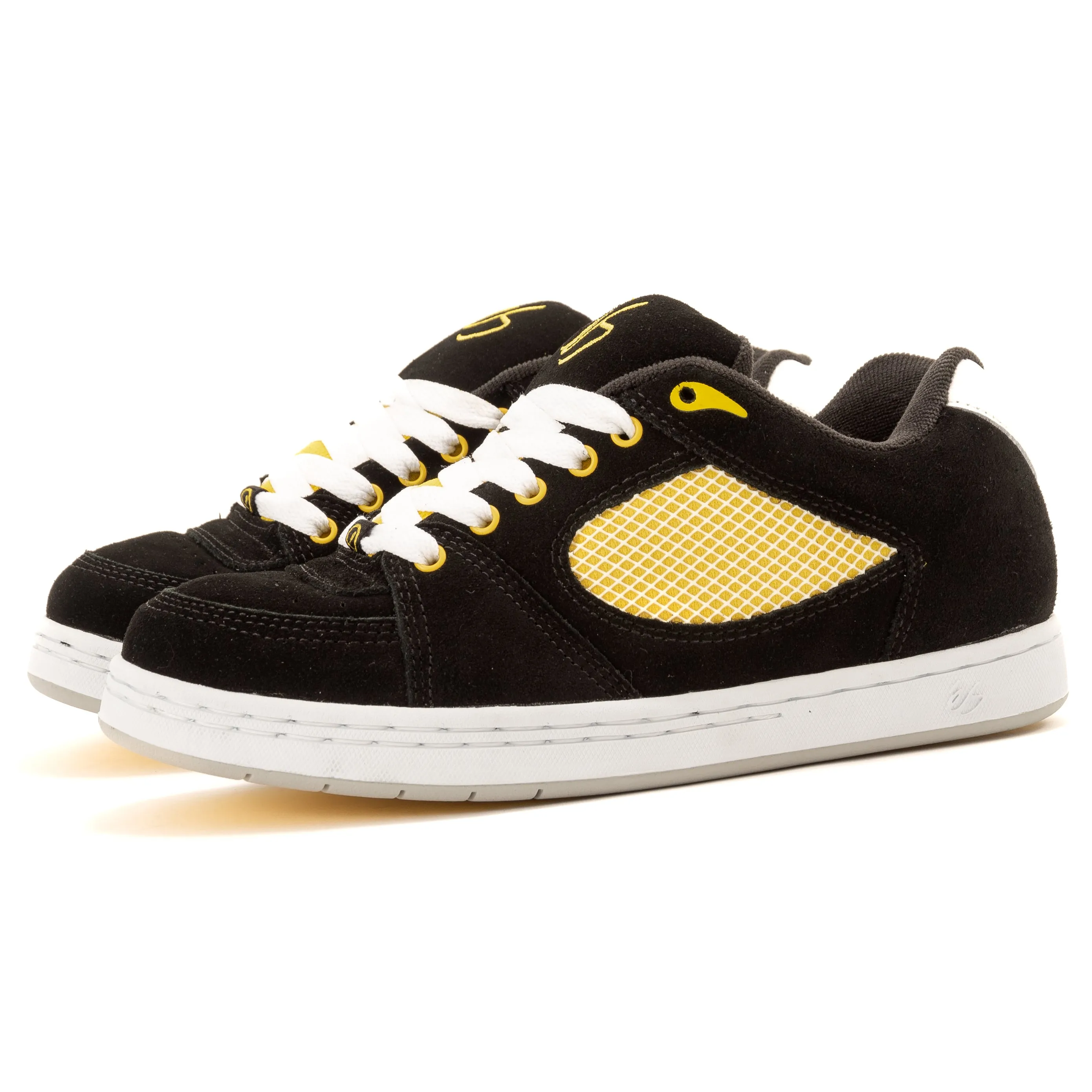 Es - Accel OG X Chomp on Kicks (Black/White/Yellow) *SALE