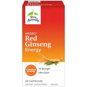 EuroPharma (Terry Naturally) HRG80 Red Ginseng Energy 30 Capsule