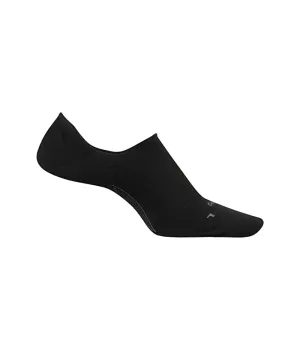 Feetures Men's Everyday No Show Socks - Black