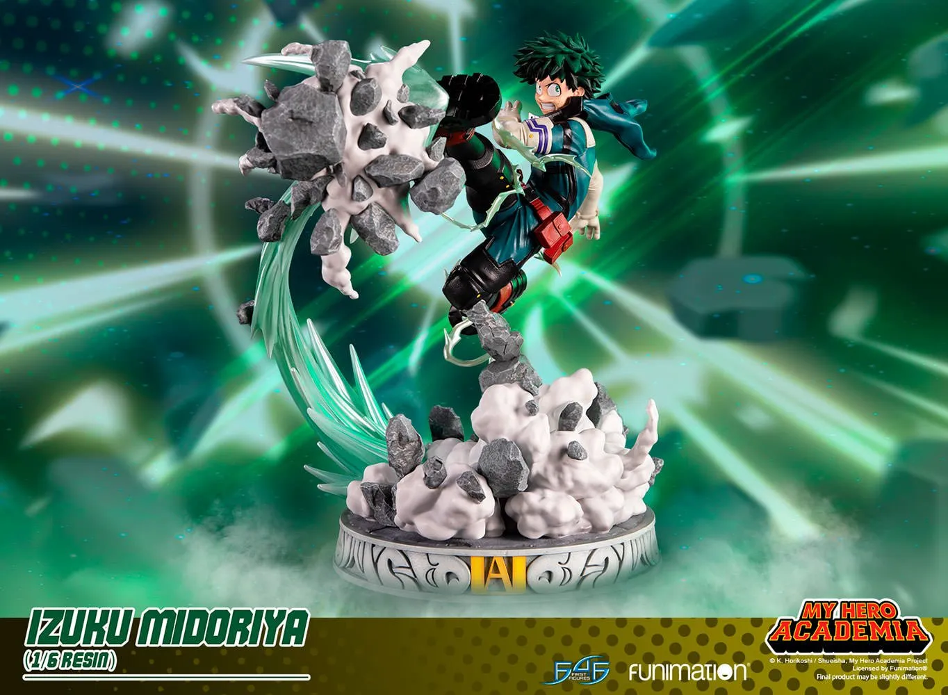 First 4 Figures My Hero Academia Izuku Midoriya Statue