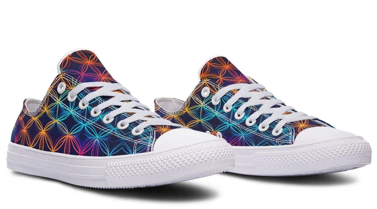 Flower Of Life Low Top Shoes