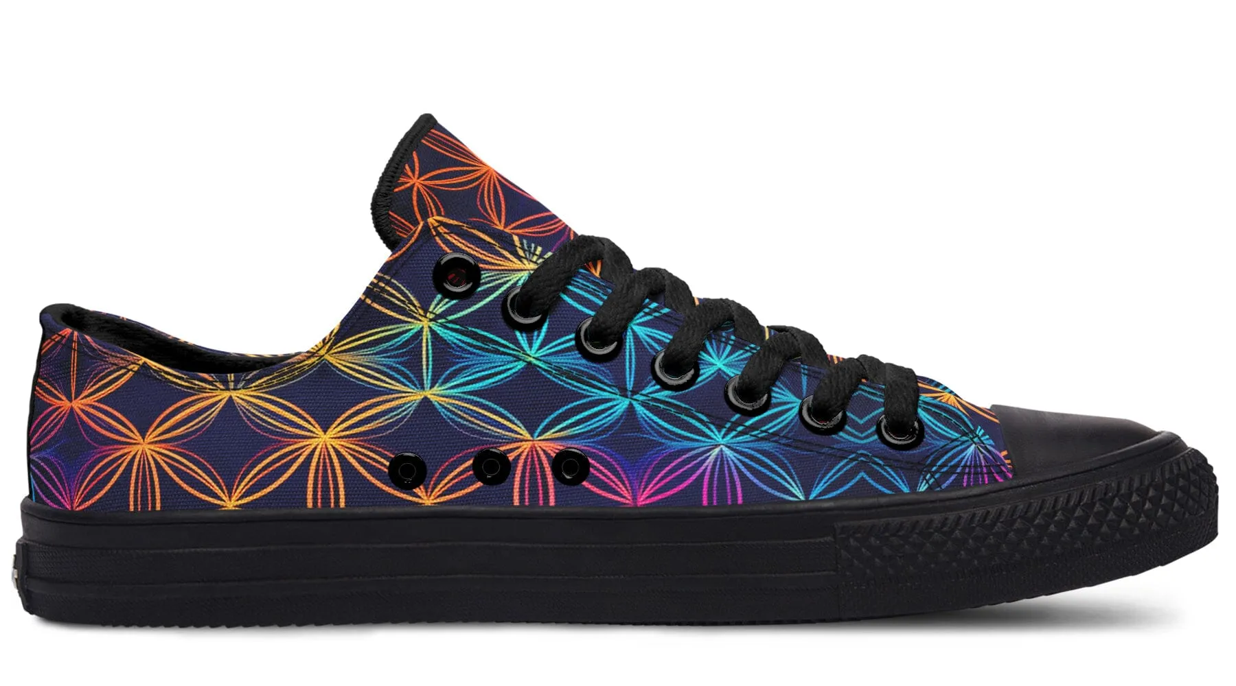 Flower Of Life Low Top Shoes