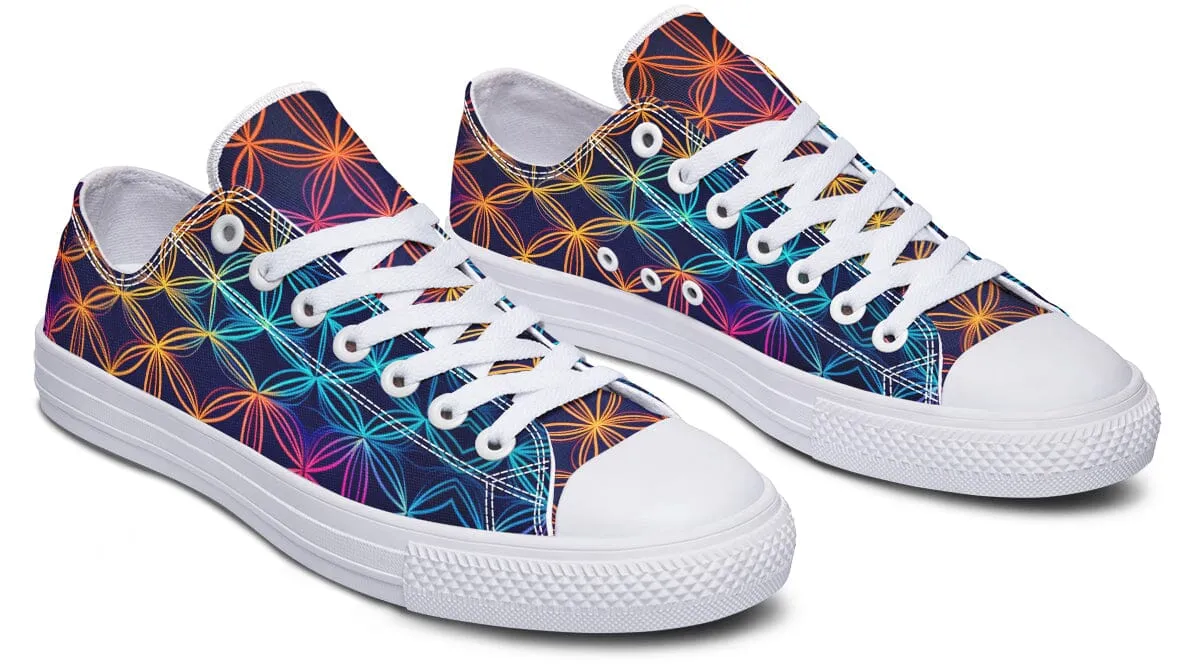 Flower Of Life Low Top Shoes