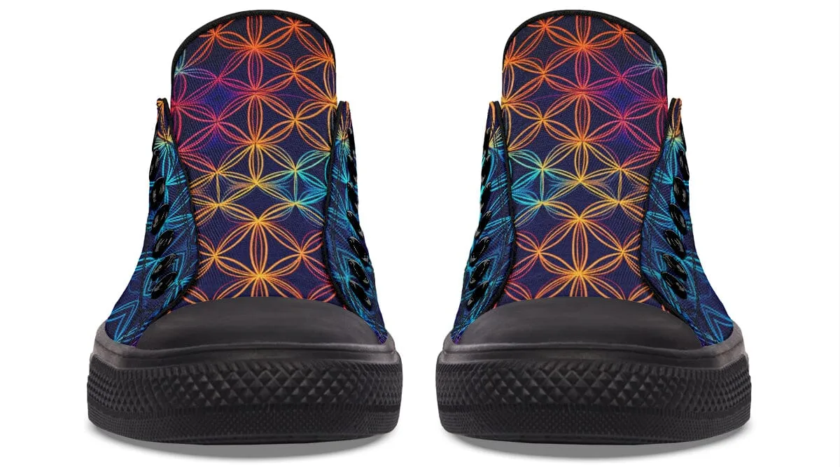 Flower Of Life Low Top Shoes