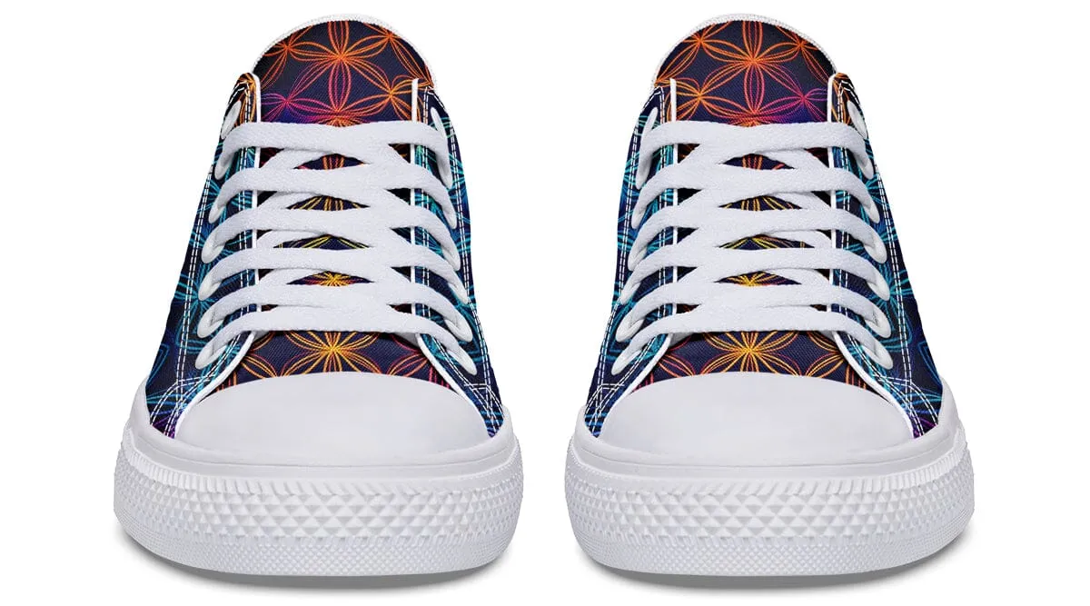 Flower Of Life Low Top Shoes