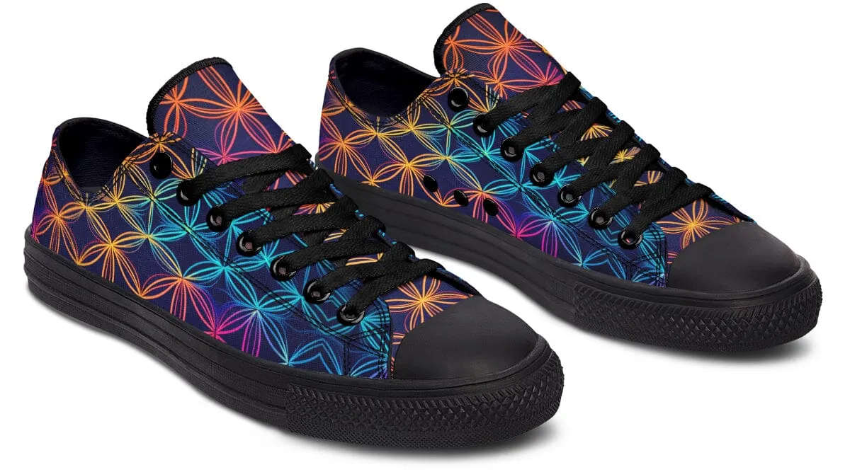 Flower Of Life Low Top Shoes