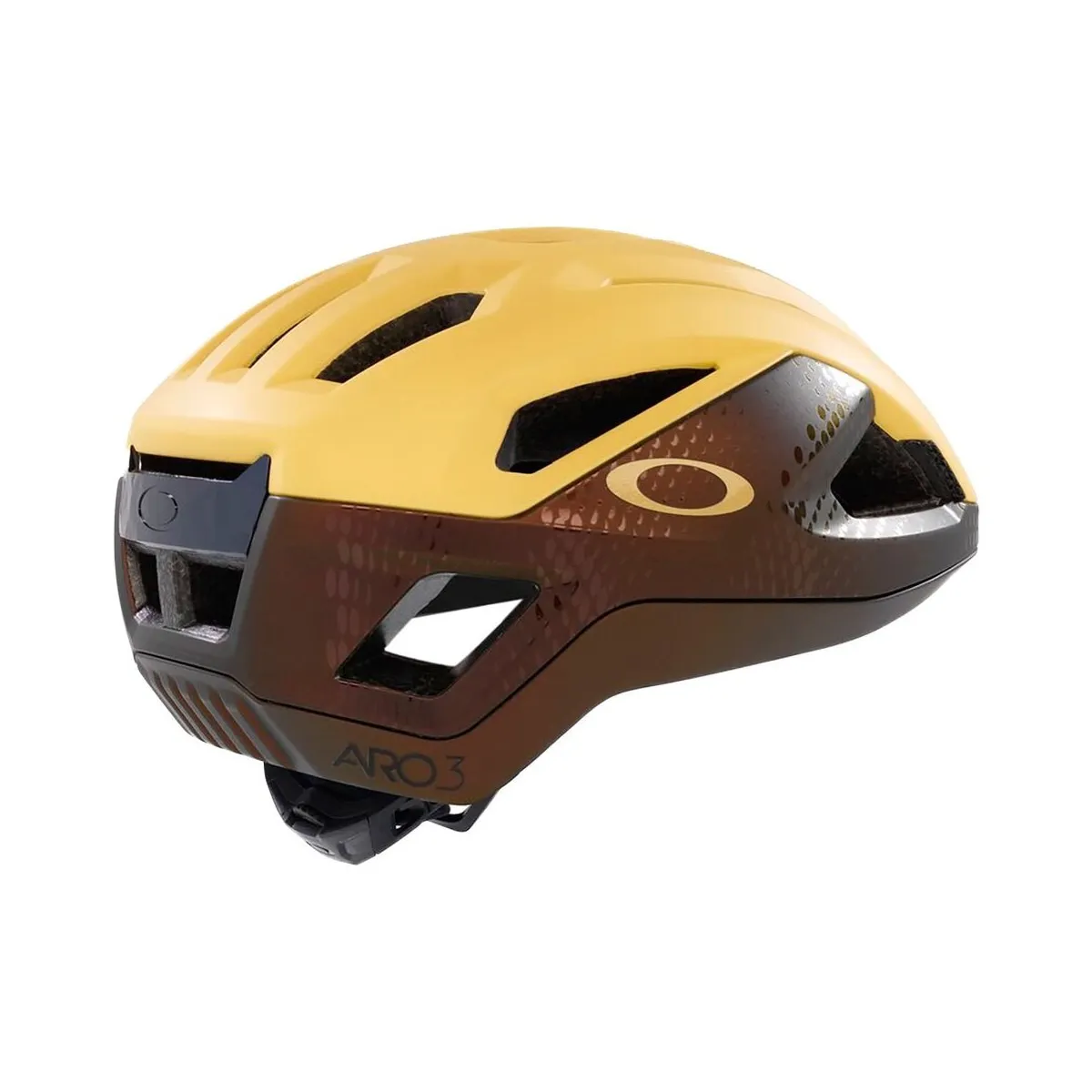 Helmet Oakley Aro3 Endurance Mips Yellow Brown