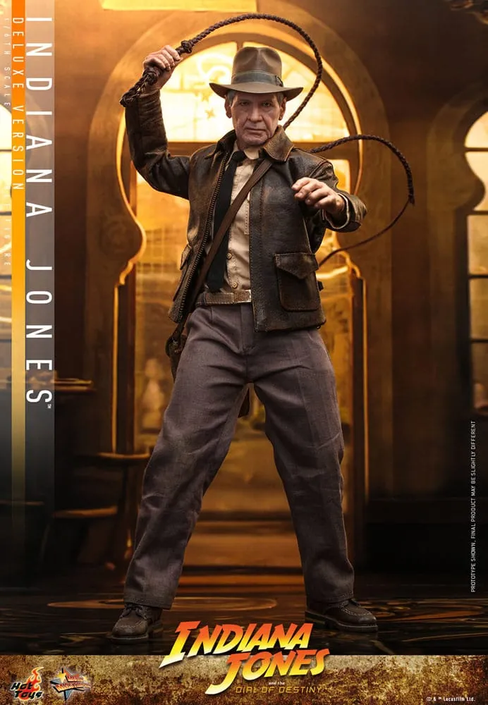 HOT TOYS - Indiana Jones Movie Masterpiece 1:6 Action Doll Indiana Jones (DeLuxe Ver)