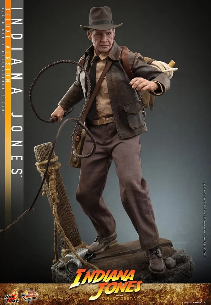 HOT TOYS - Indiana Jones Movie Masterpiece 1:6 Action Doll Indiana Jones (DeLuxe Ver)