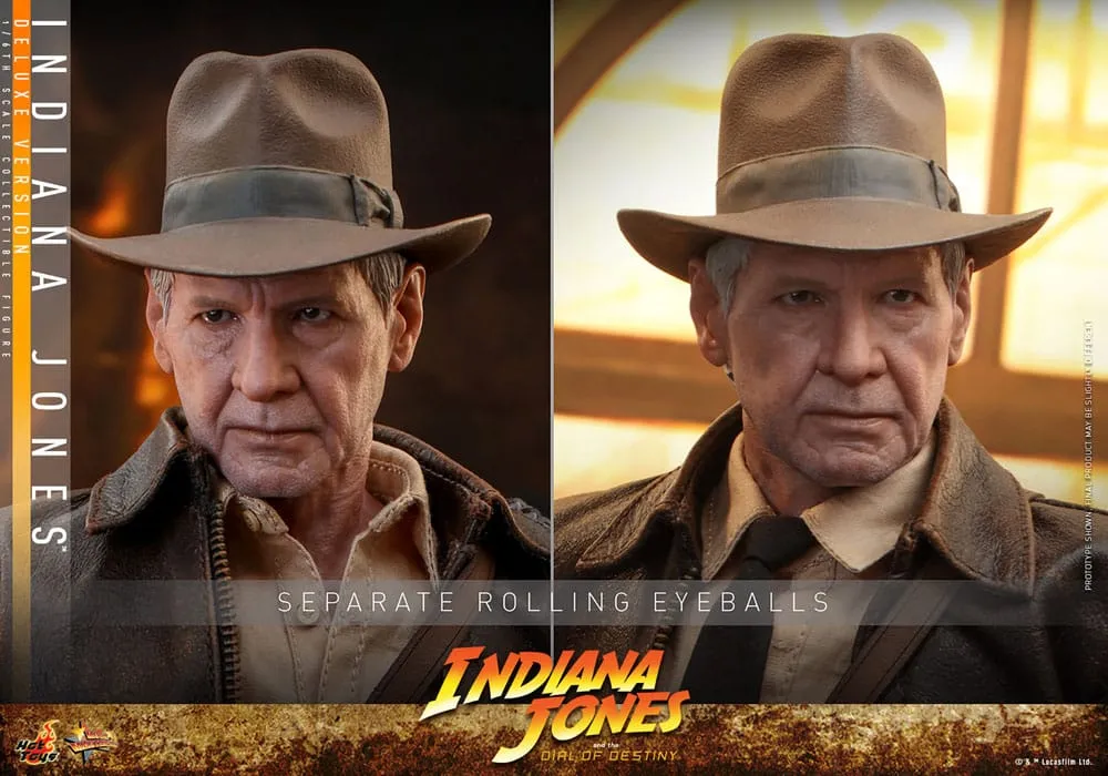 HOT TOYS - Indiana Jones Movie Masterpiece 1:6 Action Doll Indiana Jones (DeLuxe Ver)