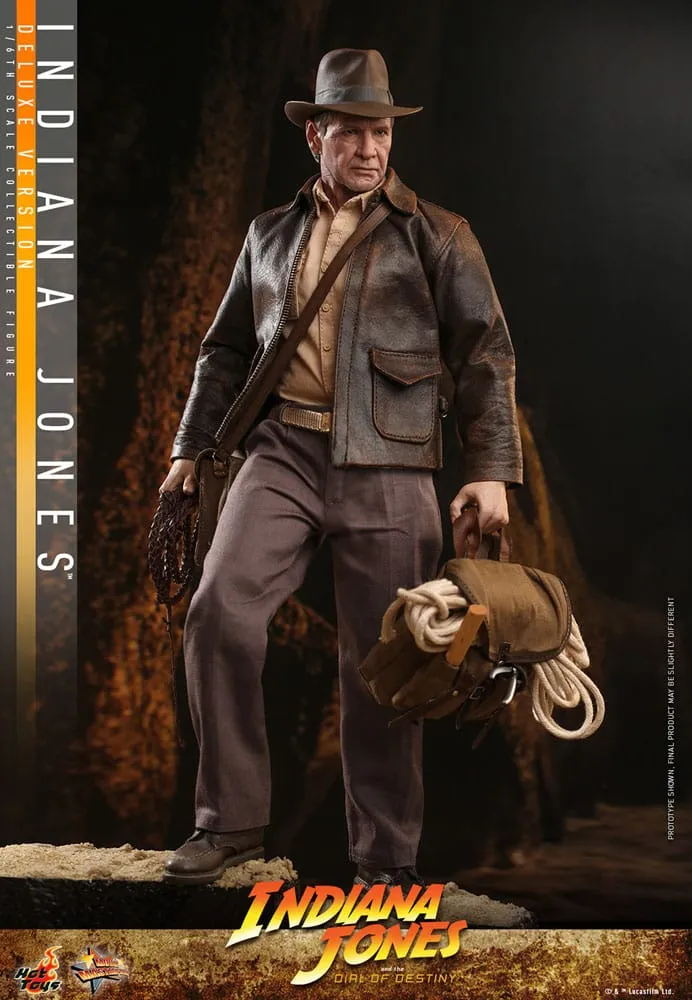 HOT TOYS - Indiana Jones Movie Masterpiece 1:6 Action Doll Indiana Jones (DeLuxe Ver)