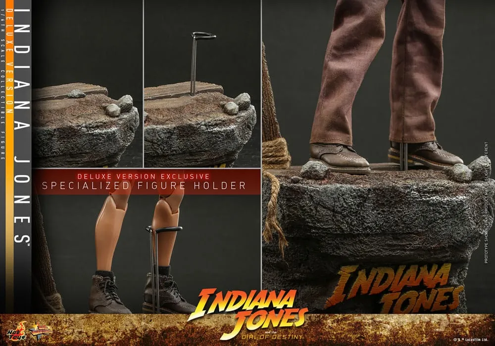 HOT TOYS - Indiana Jones Movie Masterpiece 1:6 Action Doll Indiana Jones (DeLuxe Ver)