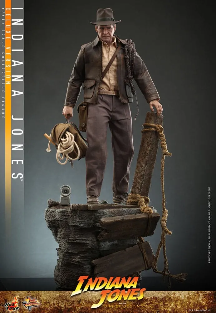 HOT TOYS - Indiana Jones Movie Masterpiece 1:6 Action Doll Indiana Jones (DeLuxe Ver)