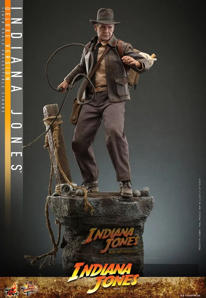 HOT TOYS - Indiana Jones Movie Masterpiece 1:6 Action Doll Indiana Jones (DeLuxe Ver)