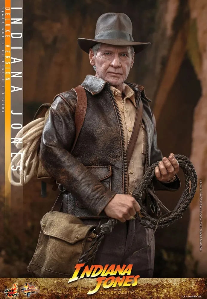 HOT TOYS - Indiana Jones Movie Masterpiece 1:6 Action Doll Indiana Jones (DeLuxe Ver)