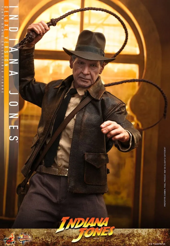 HOT TOYS - Indiana Jones Movie Masterpiece 1:6 Action Doll Indiana Jones (DeLuxe Ver)