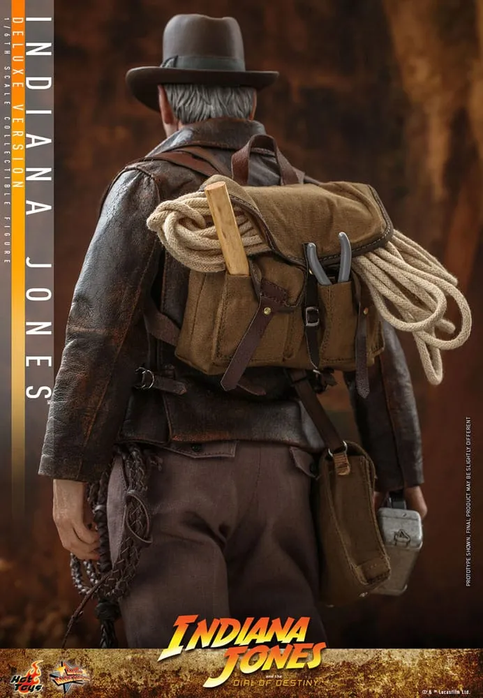 HOT TOYS - Indiana Jones Movie Masterpiece 1:6 Action Doll Indiana Jones (DeLuxe Ver)