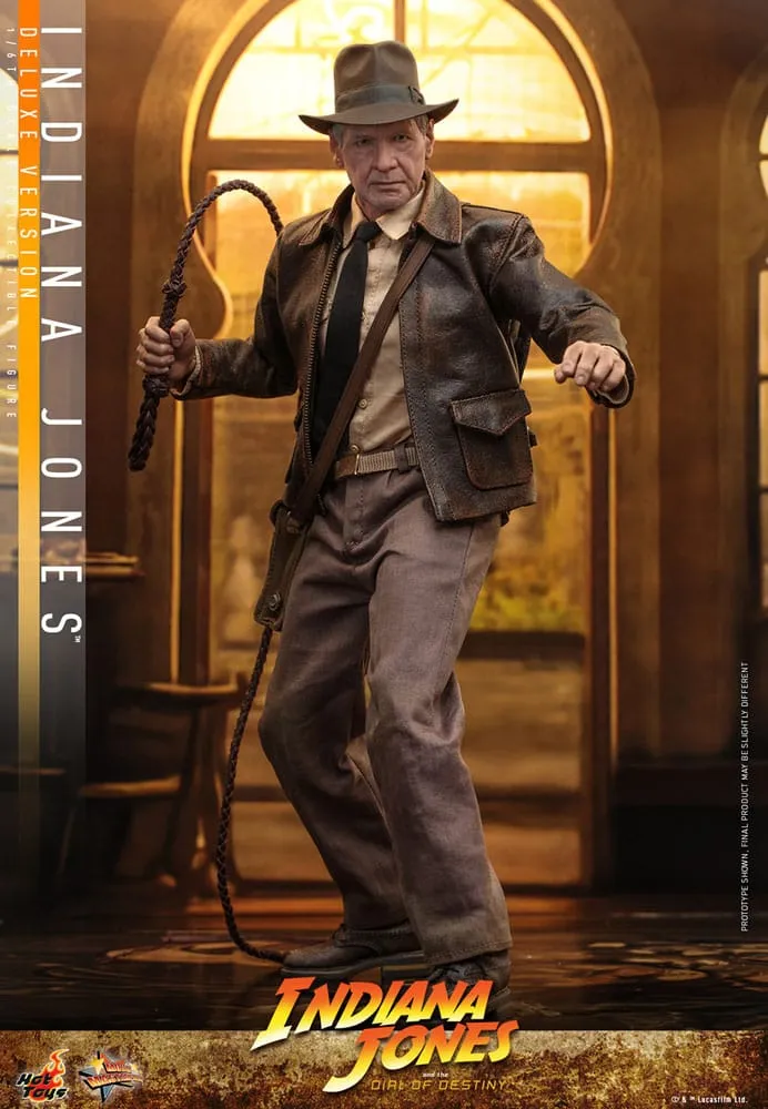 HOT TOYS - Indiana Jones Movie Masterpiece 1:6 Action Doll Indiana Jones (DeLuxe Ver)