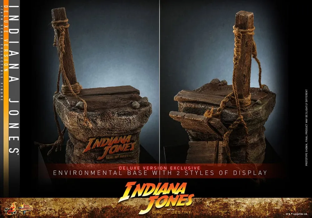 HOT TOYS - Indiana Jones Movie Masterpiece 1:6 Action Doll Indiana Jones (DeLuxe Ver)