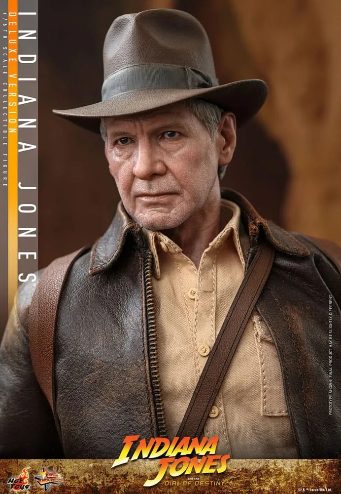 HOT TOYS - Indiana Jones Movie Masterpiece 1:6 Action Doll Indiana Jones (DeLuxe Ver)