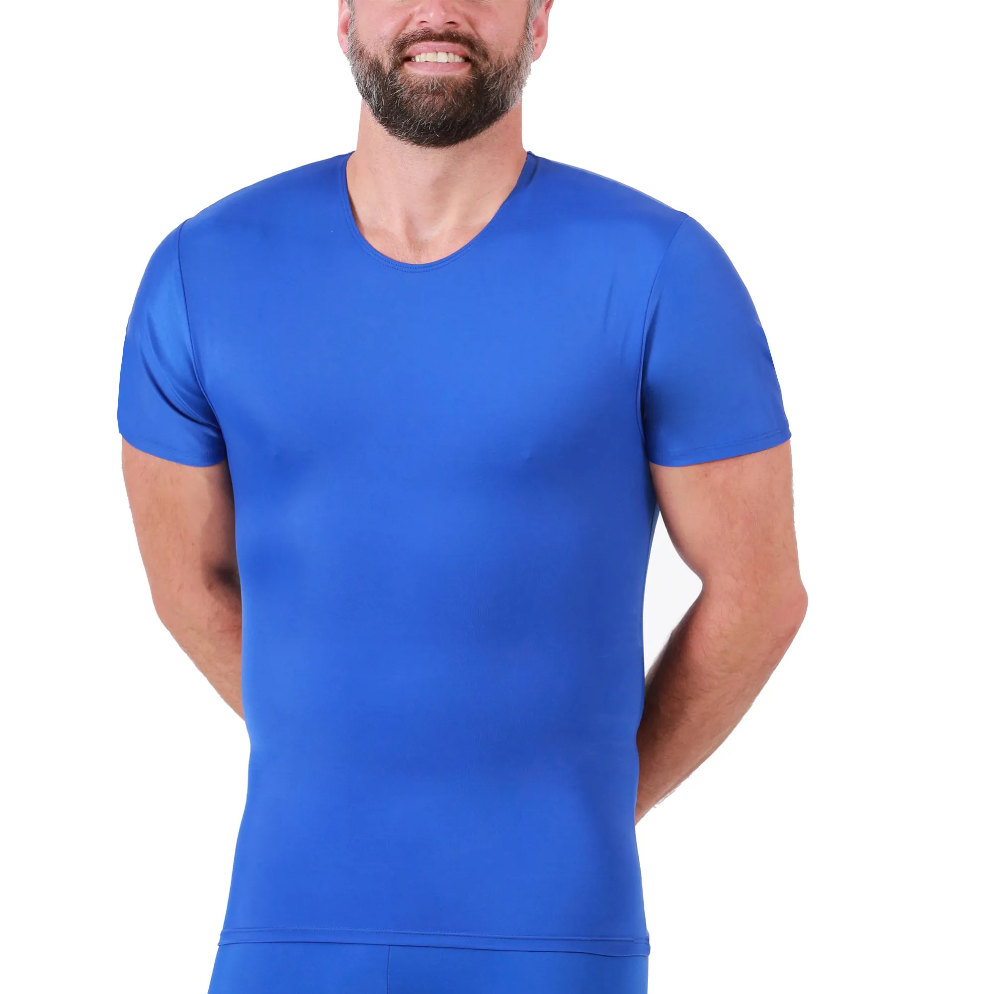 Insta Slim Big and Tall Activewear Compression Crew Neck TA0001BT