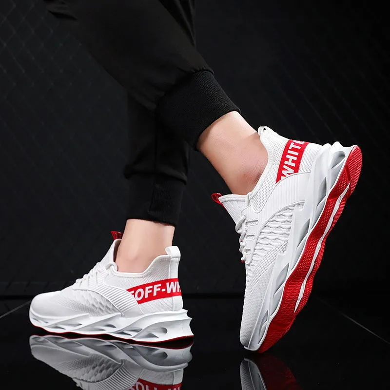 INSTOCK-Breathable Flyweave Running Fashion Blade Casual Sports