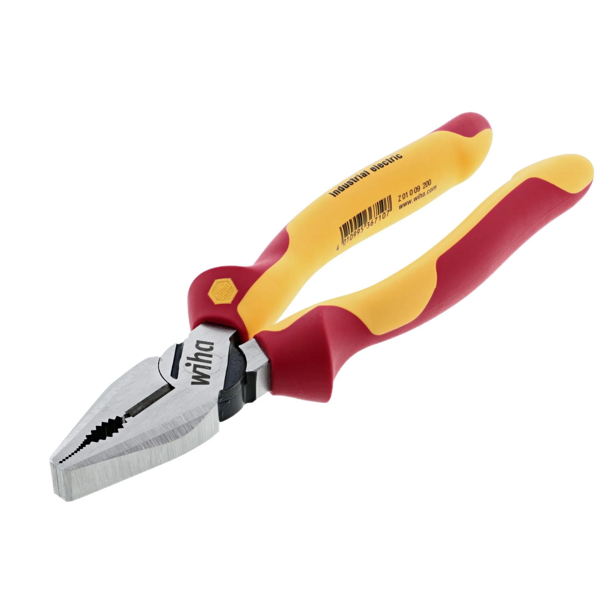 Insulated Industrial Combination Pliers 8.0"