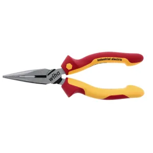 Insulated Industrial Long Nose Pliers 6.3"