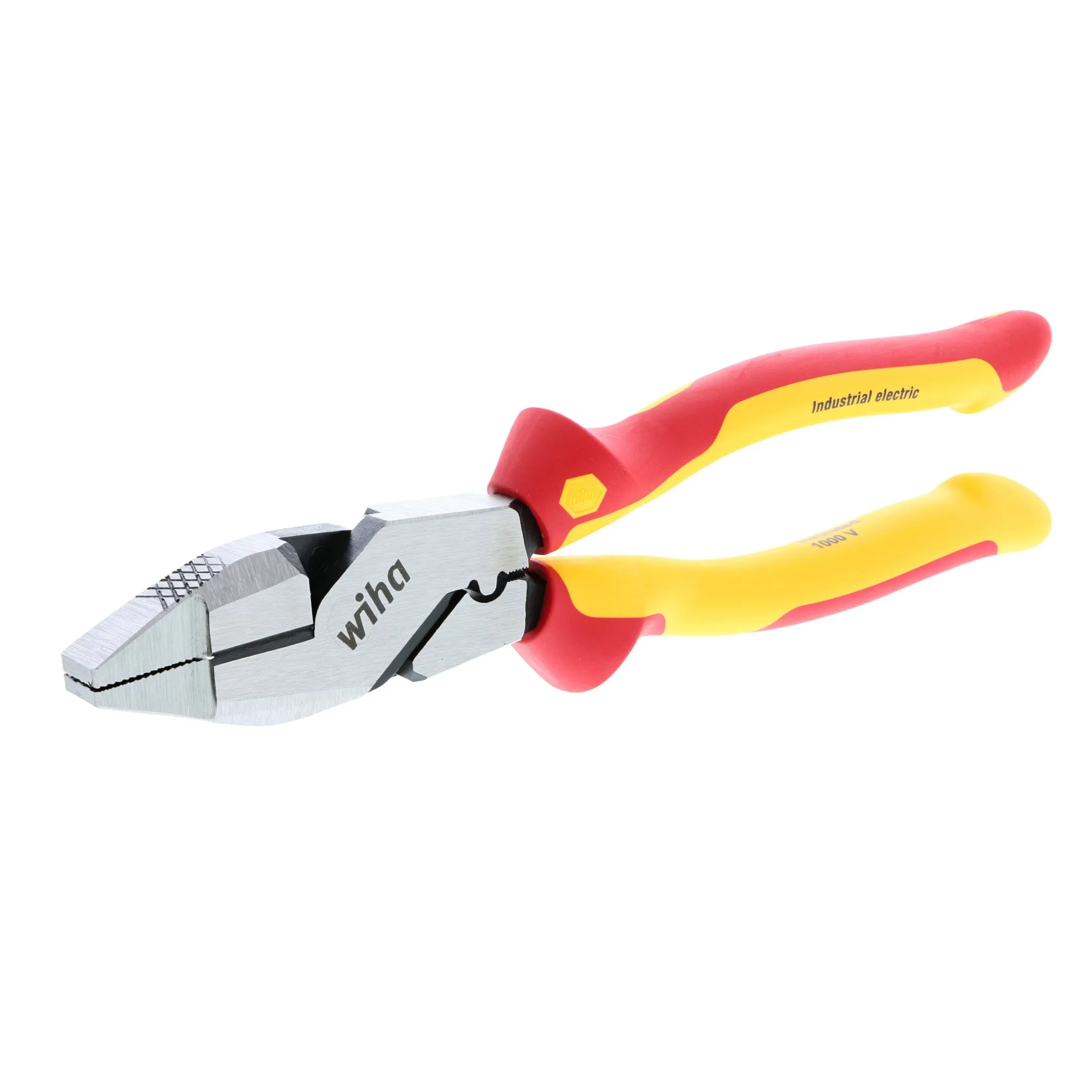 Insulated Industrial NE Style Lineman’s Pliers with Crimpers 9.5"