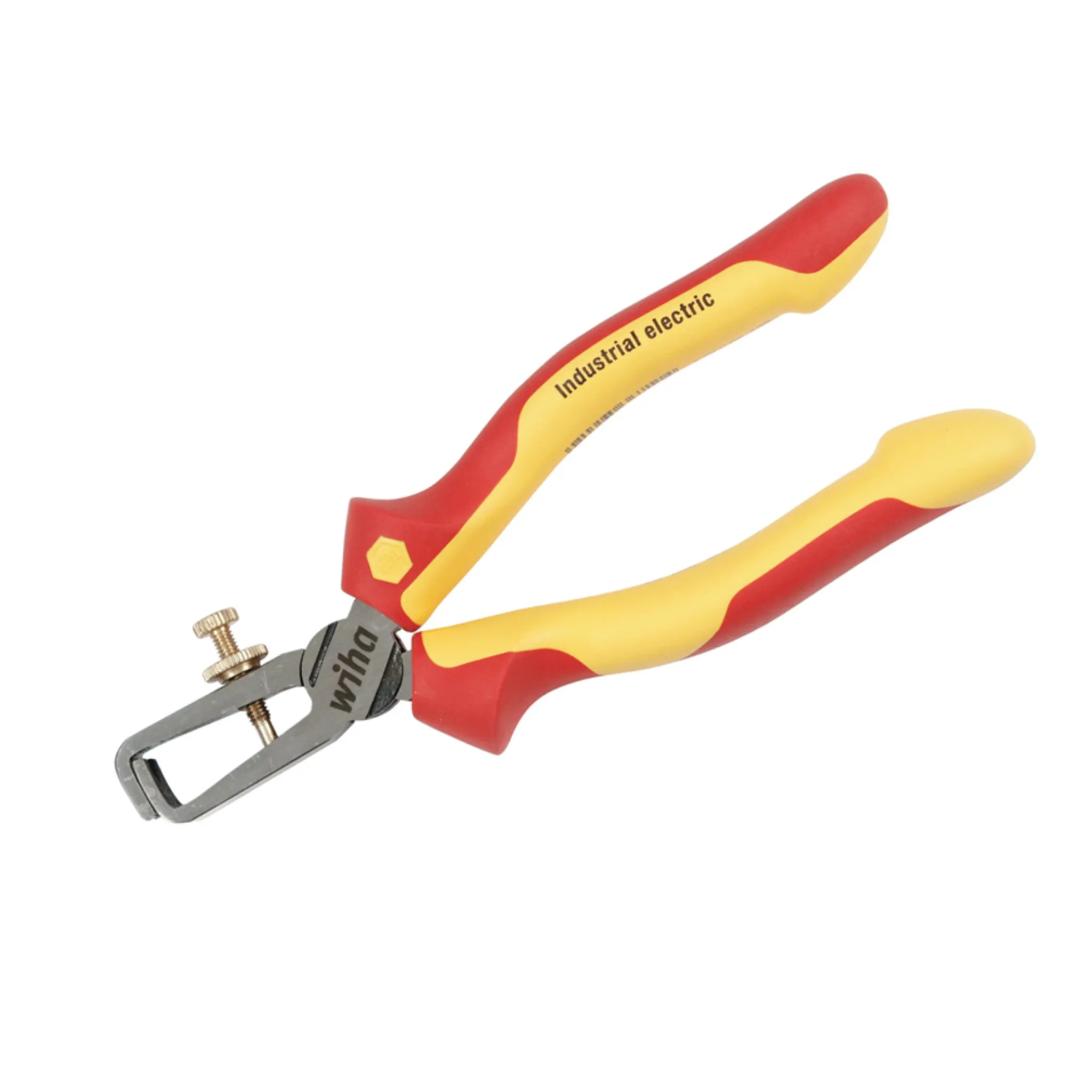 Insulated Industrial Stripping Pliers 6.3"