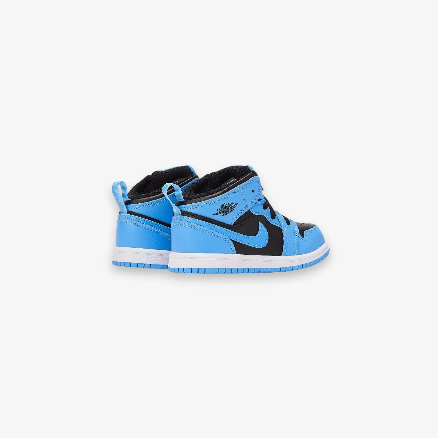 Jordan 1 Mid (TD) University Blue Black White DQ8425-401