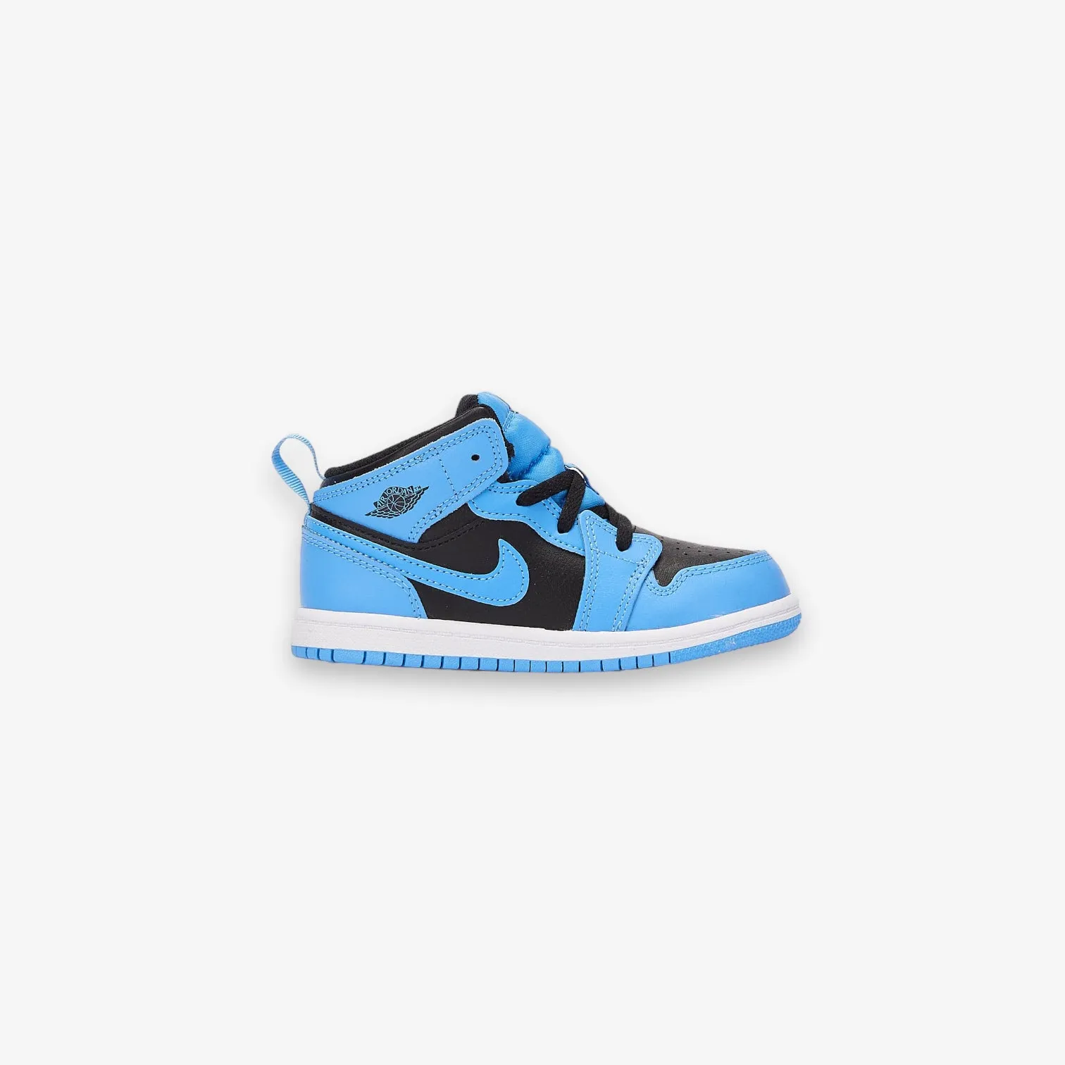 Jordan 1 Mid (TD) University Blue Black White DQ8425-401