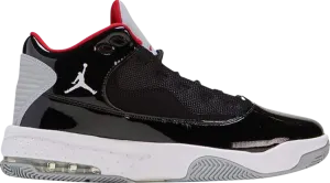 Jordan Max Aura 2 GS Black Cement Sneakers, black