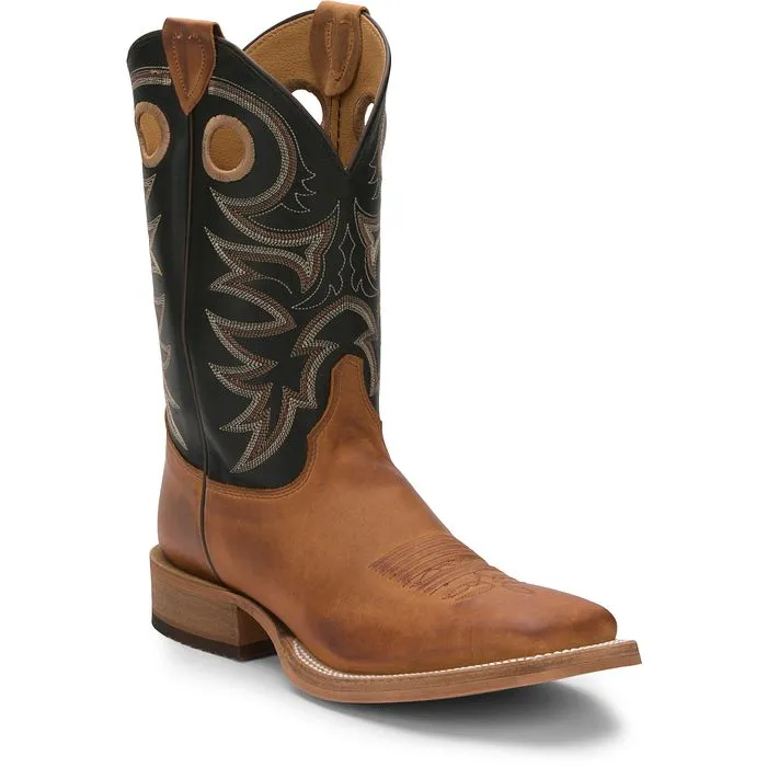 JUSTIN MENS CADDO COGNAC DAMINANA : BR776