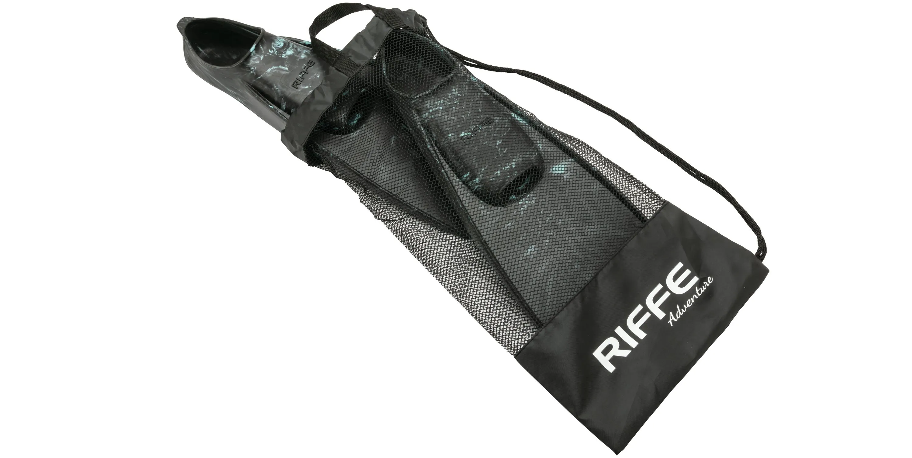 Kicks Rubber Swim Fins - Storm Grey / Black Swirl