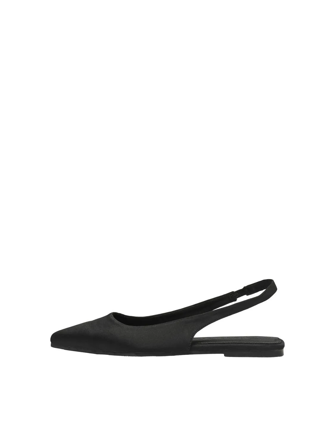 Laurna Slingback Ballerina Shoes (Black)