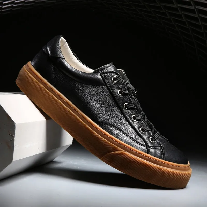 Leather Casual Sneakers