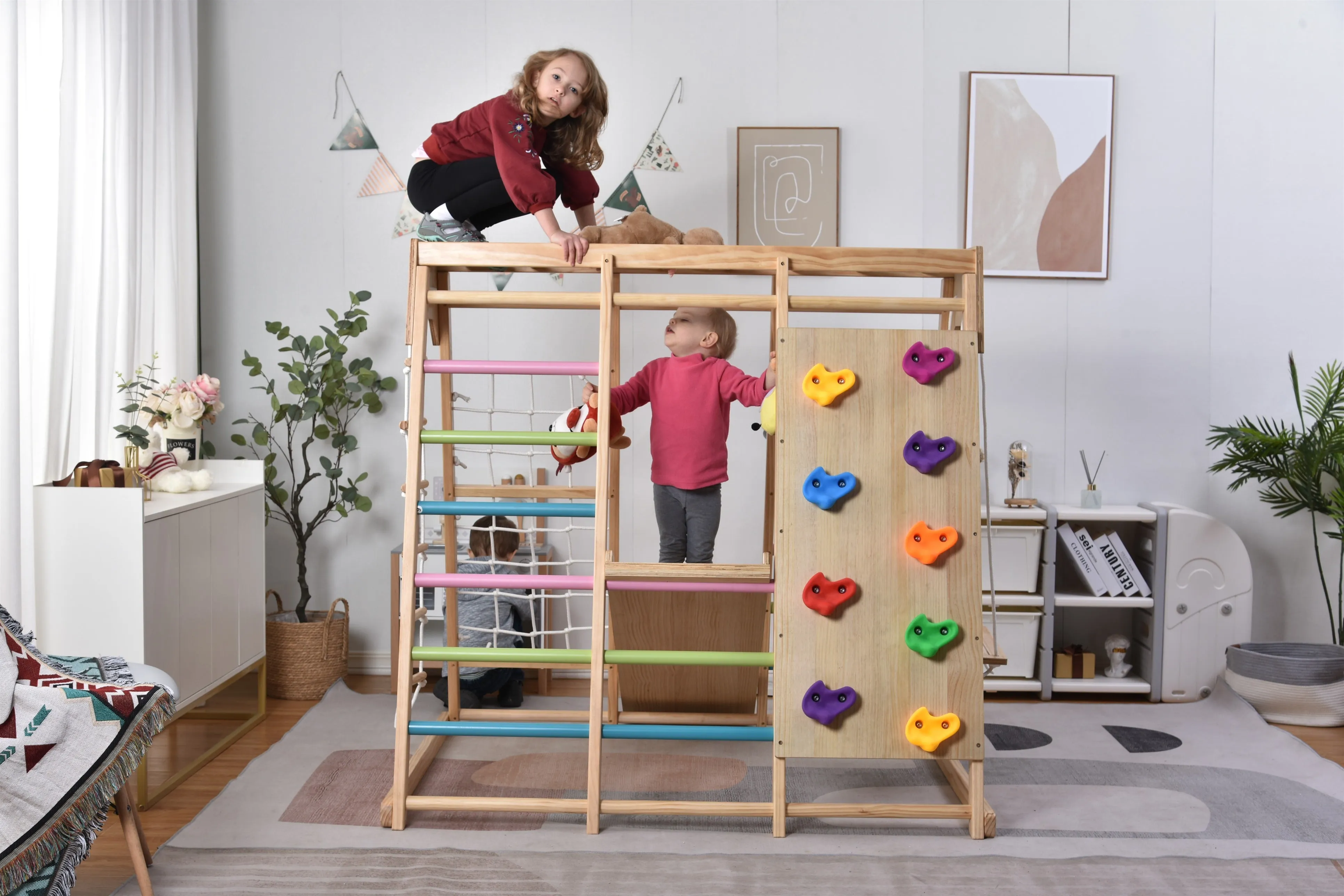 Magnolia - Real Wood 7-in-1 Playset