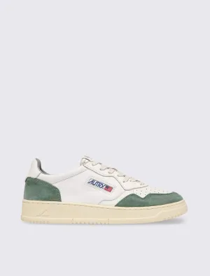 Medalist Low Sneakers in Goatskin and Suede