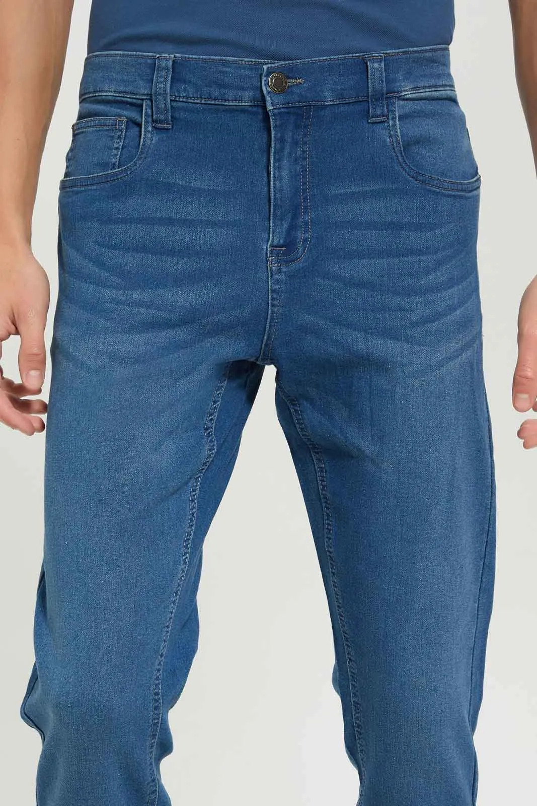 Men Blue Denim Jeans