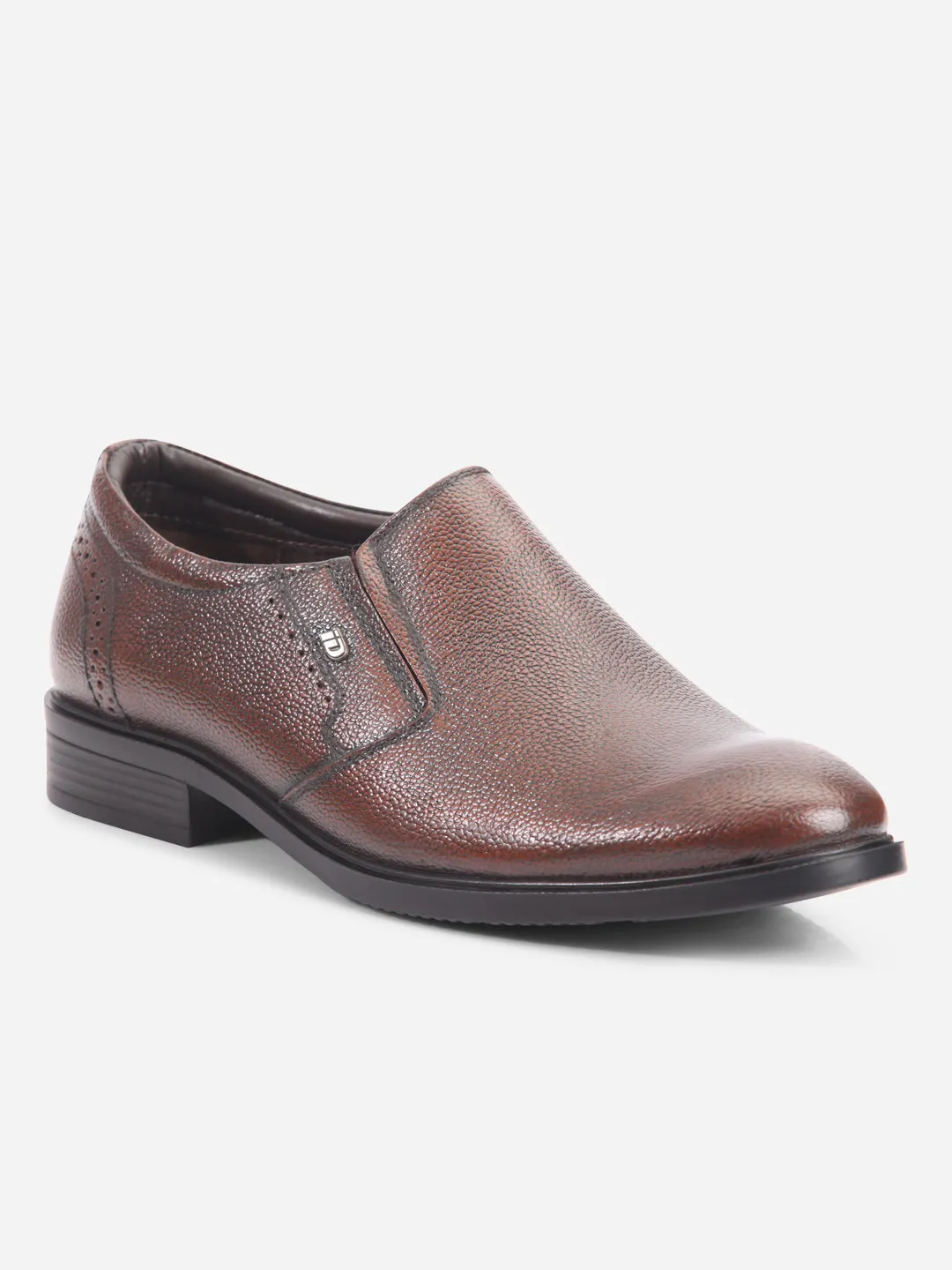 Men's Brown Comfort fit Round Toe Slip On (ID2218)