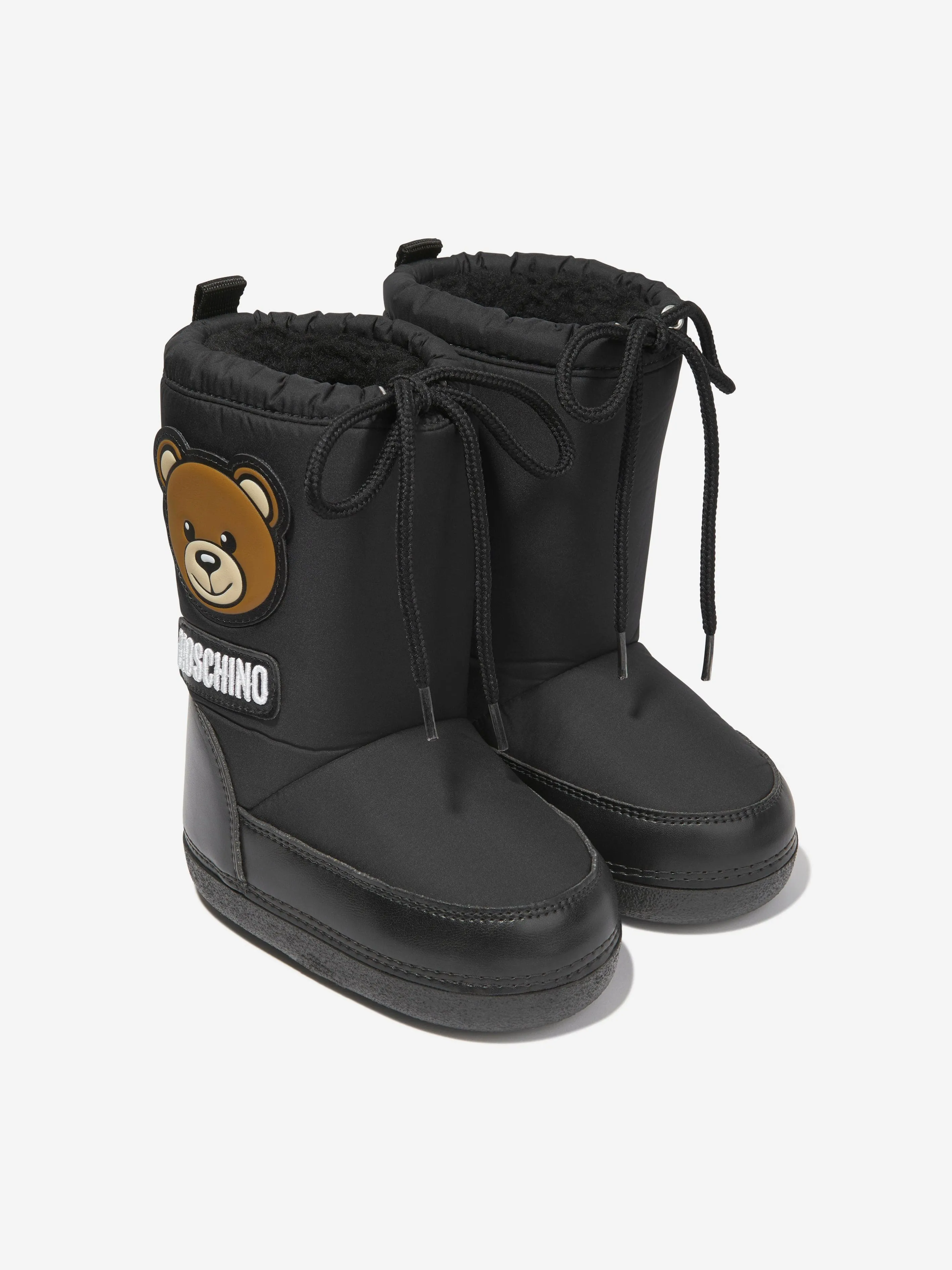 Moschino Kids Teddy Bear Snow Boots