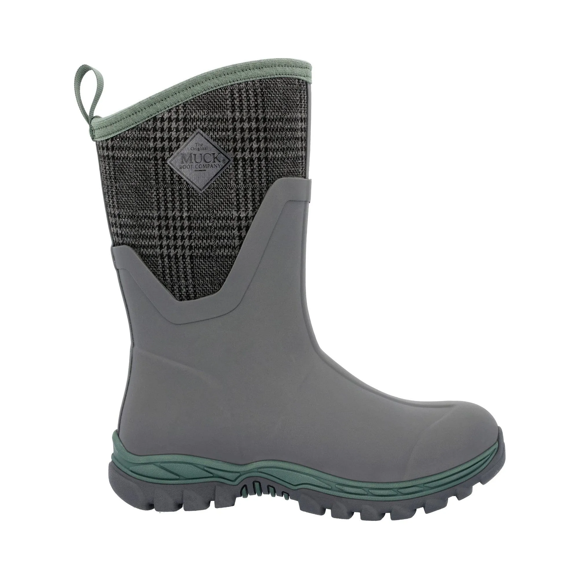 Muck Boots Arctic Sport II Womens Mid Boot - Grey/Plaid